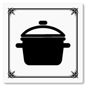 Kuchyň, 80x80mm, bílá, Nebraska